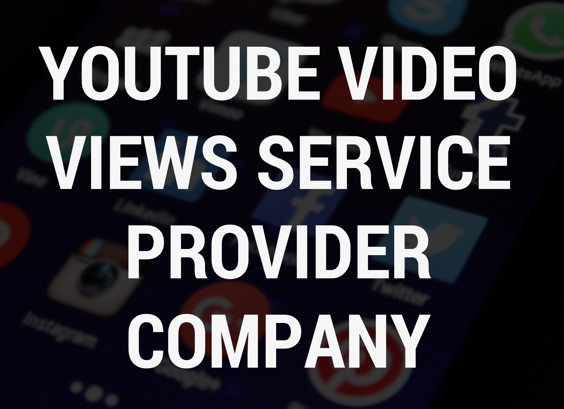YouTube Views Service